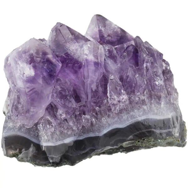 600g Irregular Natural Raw Amethyst Cluster Mineral Specimen Reiki Healing Crystal Stone Home Decoration Ornaments