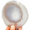 Agate Slices Geode Stone,Beverage Coasters Cup Mat,Irregular Shape Decor Crystals Collection