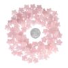 Mini Star Shaped Natural Crystal Worry Stone Polished Pocket Stone Healing Chakra Balancing DIY Jewelry Making