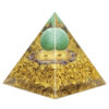 Natural Crystal Stones Pyramid Amethyst Lapis Lazuli Healing Reiki Energy For Meditation Room Decor Home Decoration