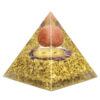Natural Crystal Stones Pyramid Amethyst Lapis Lazuli Healing Reiki Energy For Meditation Room Decor Home Decoration