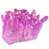Natural Crystal Titanium Coated Aura Quartz Cluster Geode Druzy Home Decoration Gem stone Specimen