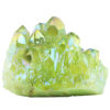 Natural Crystal Titanium Coated Aura Quartz Cluster Geode Druzy Home Decoration Gem stone Specimen