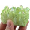 Natural Crystal Titanium Coated Aura Quartz Cluster Geode Druzy Home Decoration Gem stone Specimen
