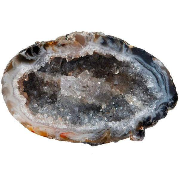 Natural Raw Crystals Druzy Half Agate Geode Mineral Irregular Gem stone Specimen