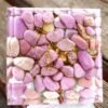 Orgone Pyramid~Tree of Life Orgone Pyramid 60mm Peridot & Lepidolite EMF Protection Orgonite Energy Chakra Reiki Meditaiton Healing Tool