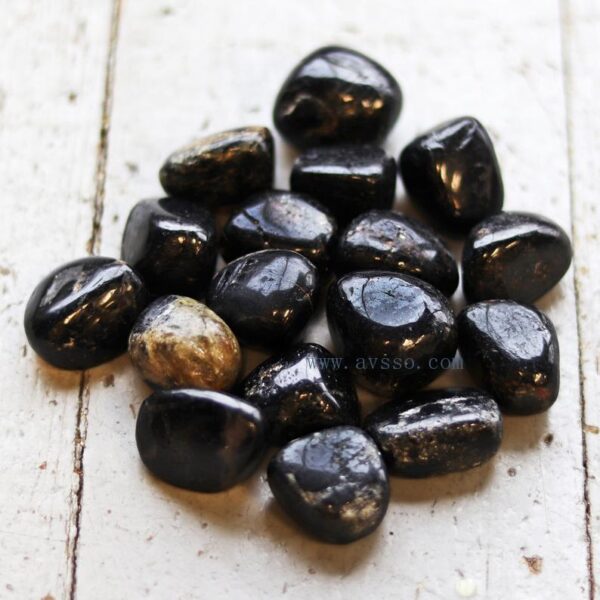 Crystal Healing~Black Tourmaline Tumbled Stone