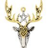 Beltane Stag for Fertile Energy Mythical Pendant - magickal jewelry,pagan and wiccan gifts,magickal pendants, magickal ,wiccan necklace