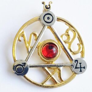 Elemental Fire Magickal Talisman-magickal jewelry,pagan and wiccan gifts,Strega Luna,esoteric jewelry, magical pendulum talisman
