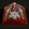 Orgonite® Pyramid Pyramid - Orgone® Metatrons Merkaba Orgone Generator® Energy Healing Pyramid Series with quartz crystal & EMF Protection