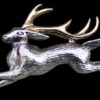 NEW! The Jackalope for Warrior's Strength Pendant w/ Chain, Card and Pouch-magickal enchanted gifts for any occasion, unique magickal charm