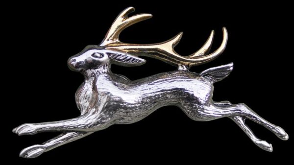 NEW! The Jackalope for Warrior's Strength Pendant w/ Chain, Card and Pouch-magickal enchanted gifts for any occasion, unique magickal charm