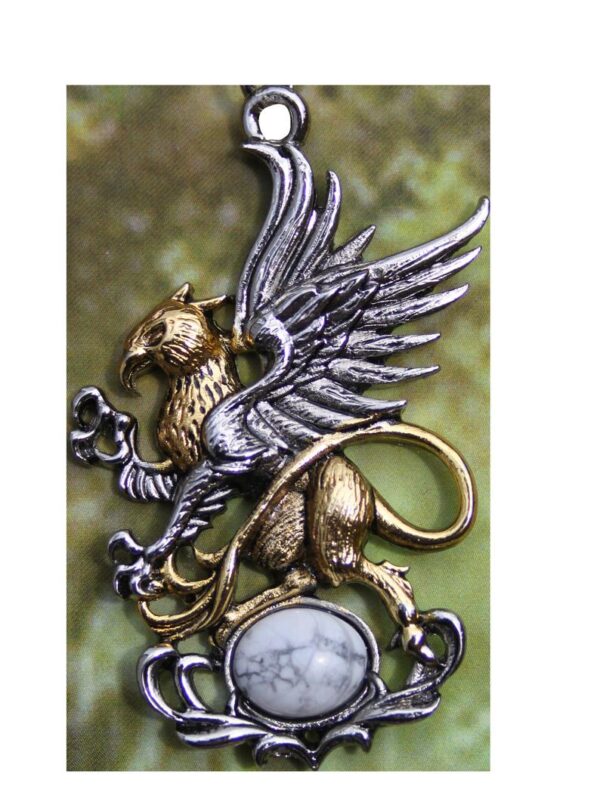 Gryffin's Egg for Arcane Ability Pendant w/ chain, card and pouch-prestige enchanted jewelry and pendants, magickalcrystal jewelry-talisman