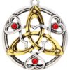 Charm Of Cu Chulainn for Fierce Determination Pendant w/ chain, card and pouch-prestige enchanted jewelry and pendants, magickal jewelry