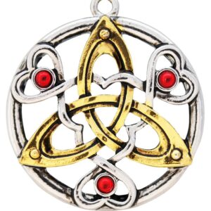Charm Of Cu Chulainn for Fierce Determination Pendant w/ chain, card and pouch-prestige enchanted jewelry and pendants, magickal jewelry