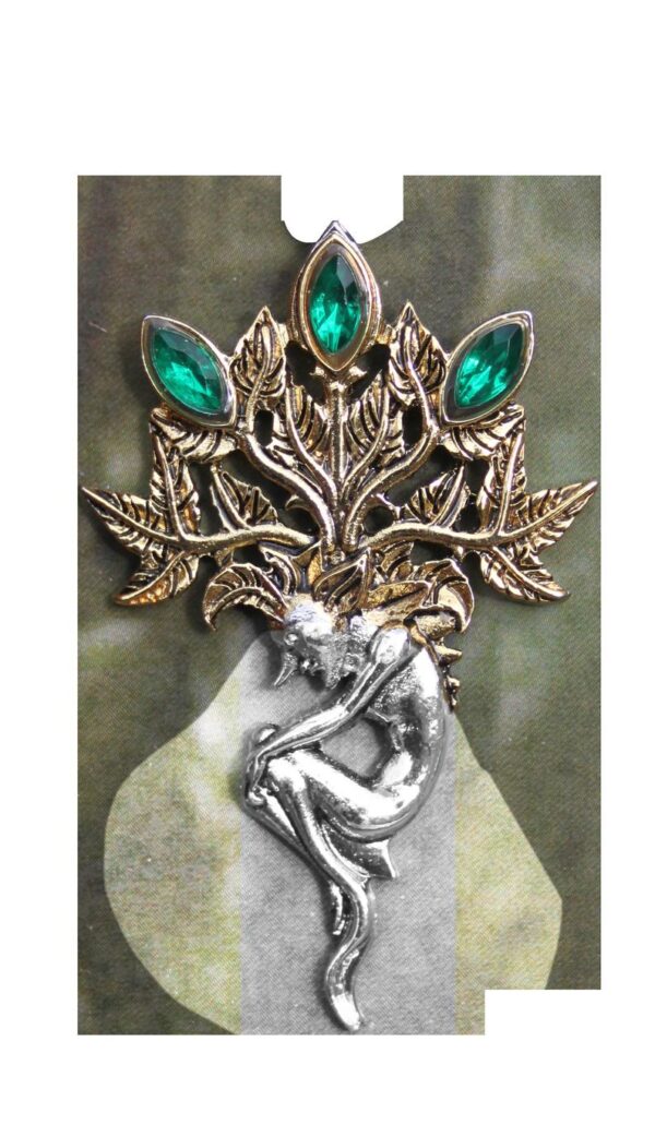 NEW! Mandrake for Luck and Wealth Pendant w/ chain, card and pouch-prestige enchanted jewelry and pendants, magickalcrystal jewelry-talisman