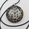 Orgonite® Pendant, Metatrons cube 64 tetrahedron orgone® amulet pendant for Protection of EMF & RF radiaton from cellphones