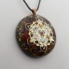 Orgonite® Pendant, Metatrons cube 64 tetrahedron orgone® amulet pendant for Protection of EMF & RF radiaton from cellphones