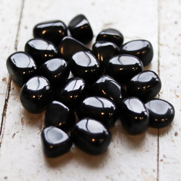 Crystal Healing~Black Obsidian Tumbled Stone