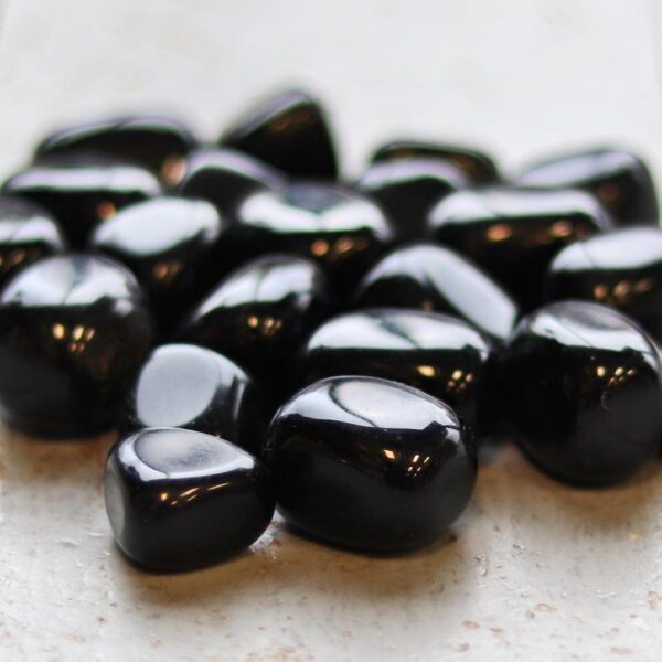 Crystal Healing~Black Obsidian Tumbled Stone