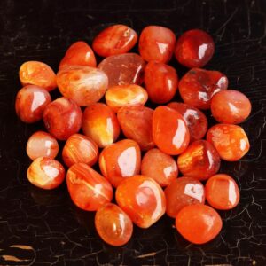 Crystal Healing~Carnelian Tumbled Stone(1 lb)