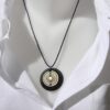 Orgone orgonite® Greek-fire all-powerful pendant, 5G and EMF block, ultimate black and gold power, 2 MWOs, total protection, welfare