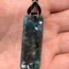 Blue Topaz Orgone Energy Pendant