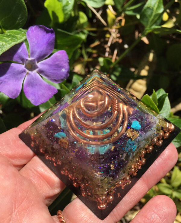 Holographic Powerful pyramid