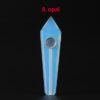 Obsidian Pipe Smoking Point Natural Quartz Crystal Healing
