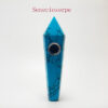 Obsidian Pipe Smoking Point Natural Quartz Crystal Healing