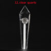 Obsidian Pipe Smoking Point Natural Quartz Crystal Healing