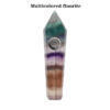 Obsidian Pipe Smoking Point Natural Quartz Crystal Healing