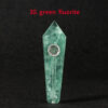 Obsidian Pipe Smoking Point Natural Quartz Crystal Healing