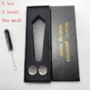 Obsidian Pipe Smoking Point Natural Quartz Crystal Healing