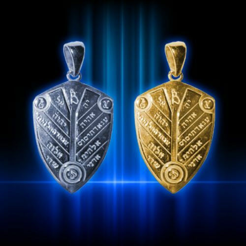 Magical Talisman~Amulet Shield Divine wisdom + silver plated