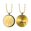 Stainless Steel Energy Radiation Protection Necklace
