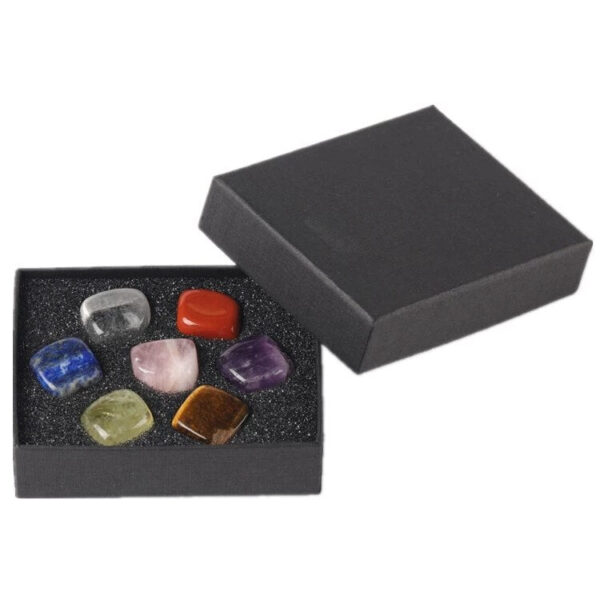 14pcs/Set Reiki Natural Chakra Stones Irregular Polishing Rock Yoga Mineral Energy Healing Quartz Crystal Wand Home Decoration