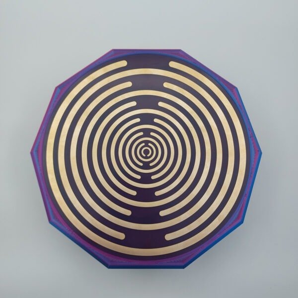✨ Large Decagon Prism Lakhovsky MWO Charging Station – Scalar Wave Harmonizer & Orgonite Energy Amplifier ✨