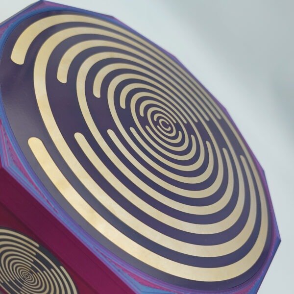 ✨ Large Decagon Prism Lakhovsky MWO Charging Station – Scalar Wave Harmonizer & Orgonite Energy Amplifier ✨