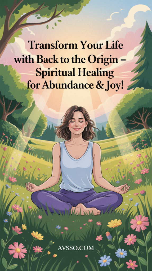 Transform Your Life with Back to the Origin – Spiritual Healing for Abundance & Joy!