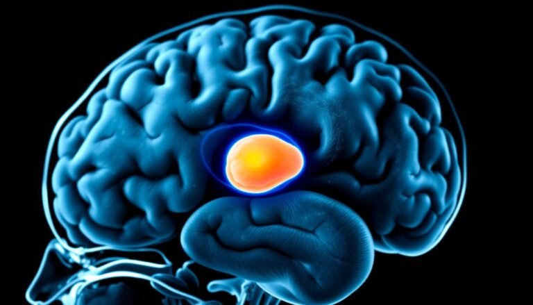 Brain scan highlighting the 250-million-year-old wealth-attracting region discovered by Columbia University researchers
