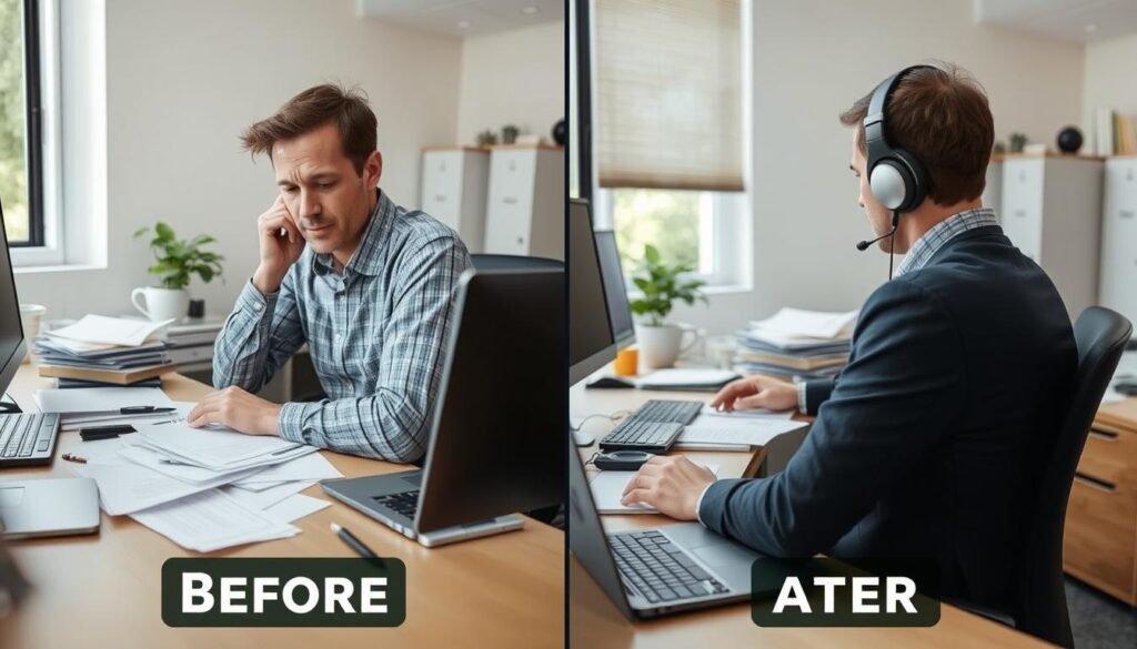 Person experiencing benefits of Neuro Energizer while working