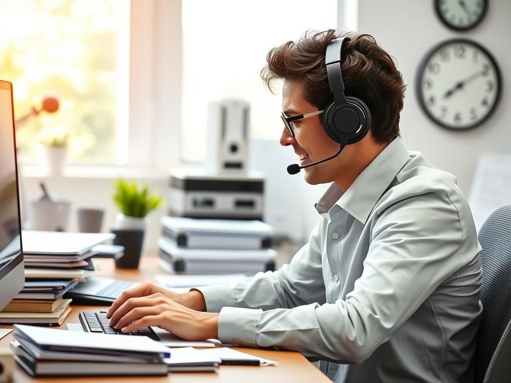 Person using Neuro Energizer while working productively