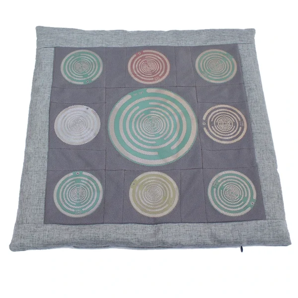  45x45cm Lakhovsky MWO Meditation Mat Tesla Disks - Pain Relief & Energy Healing