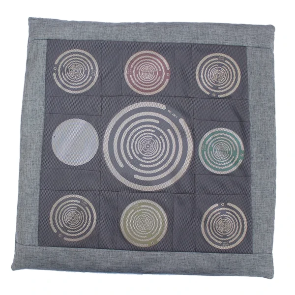 45x45cm Lakhovsky MWO Meditation Mat Tesla Disks - Pain Relief & Energy Healing