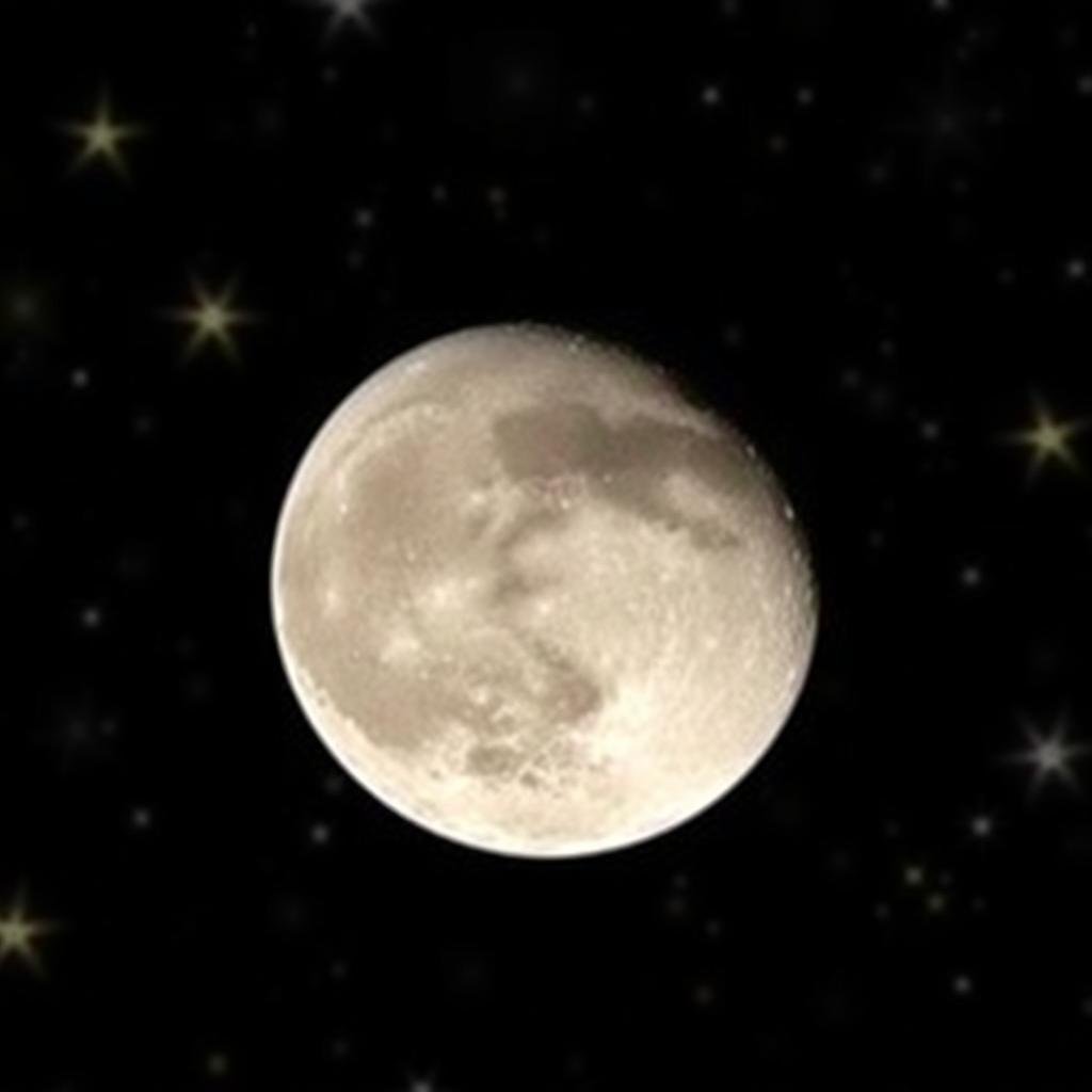 Waxing Gibbous moon phase representing refinement