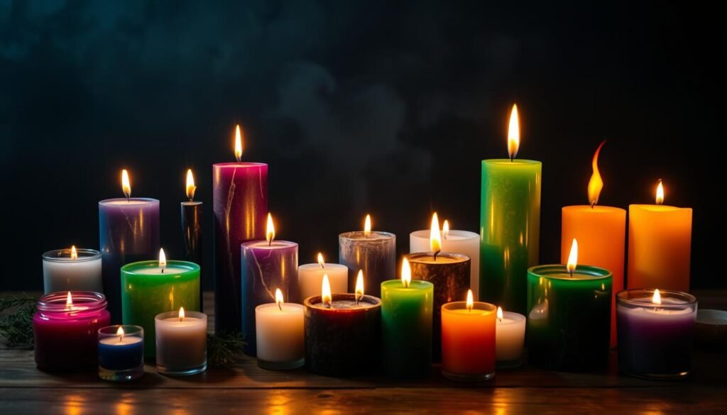 candle colors for magic