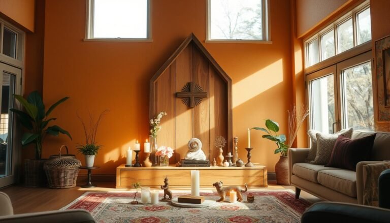 how to build an altar to god at home