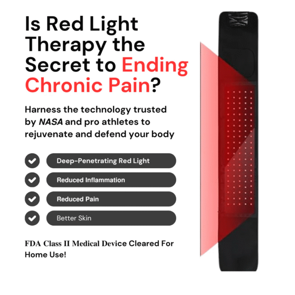 Light Therapy X: Drug-Free Pain Relief & Skin Rejuvenation Without Side Effects