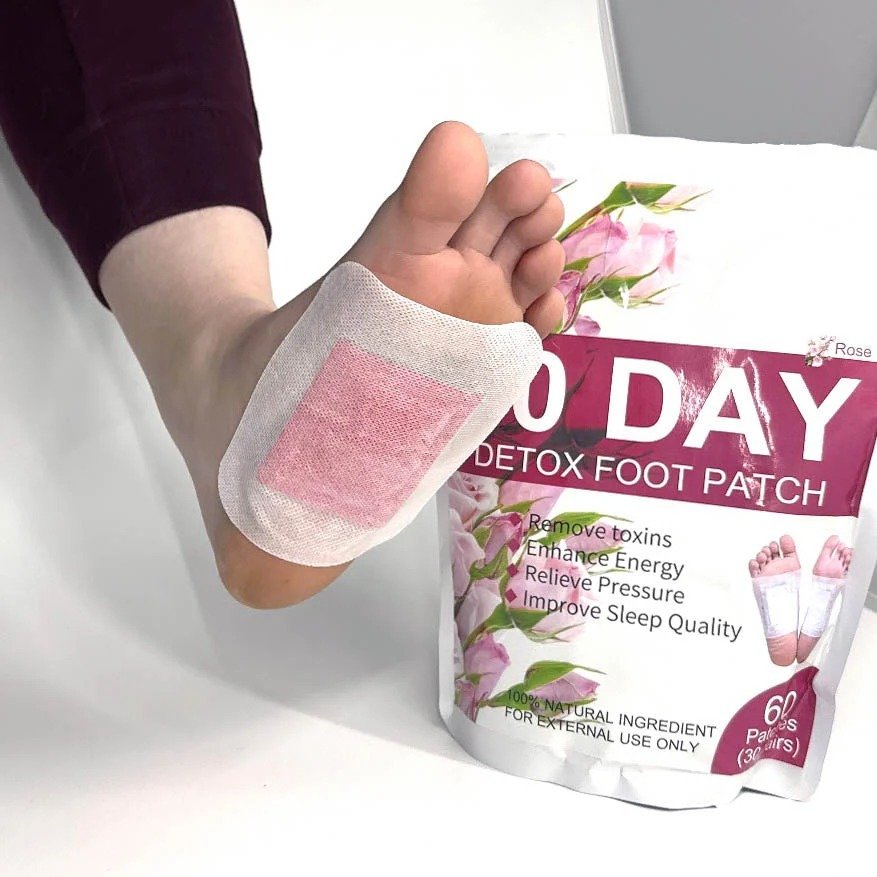 the cleansing detox foot pads